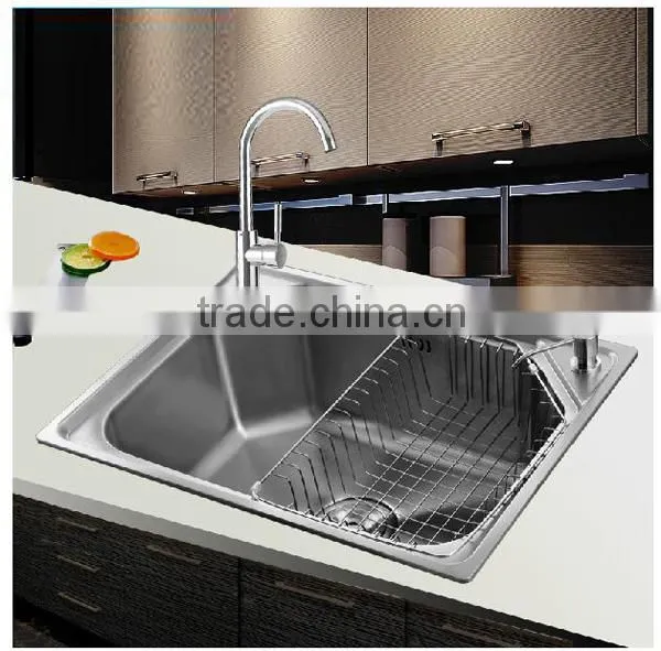 Hand made sinks made in china, Single Stainless Steel Kitchen Sink,apartment size kitchen sinks