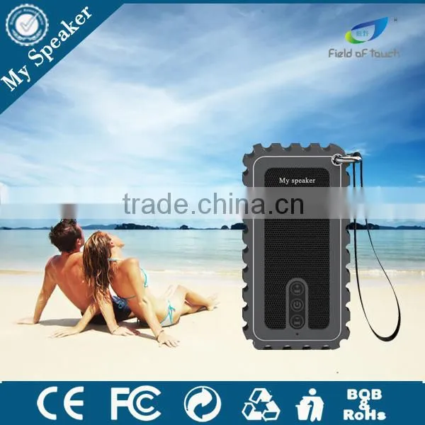 F007model 2015 hot smartphone accessorie pool floats waterproof bluetooth speaker