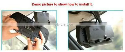 Digital 7" tft lcd color in car monitors