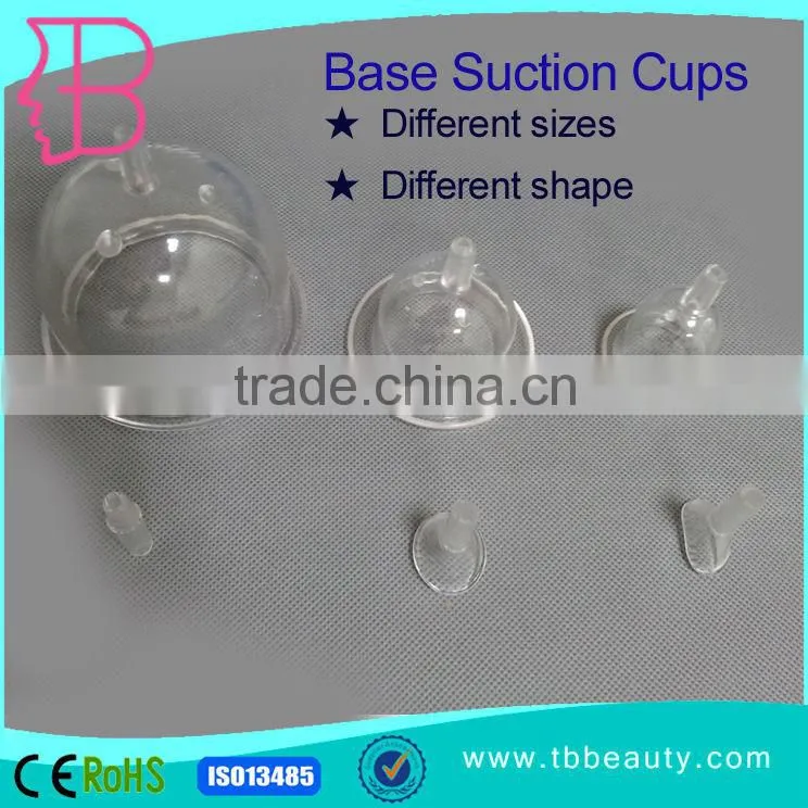 4*double suction cup vacuum and cavitation slimming machine