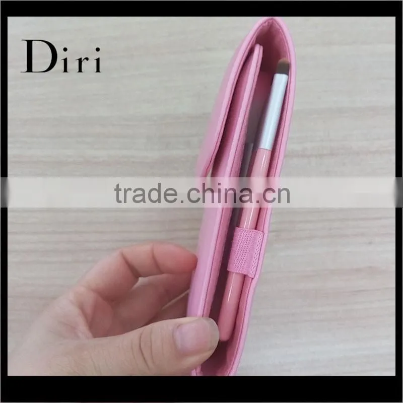 5pcs makeup brush sets Pink makeup brush kit Small travel brush set