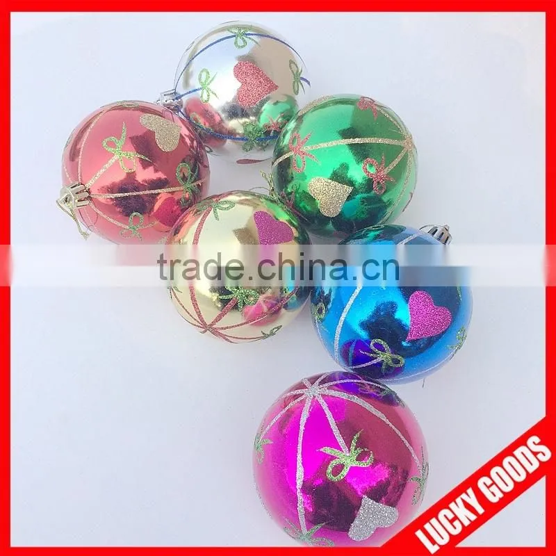 top quality new arrival and new design 2014 drawing christmas ball for wholesale