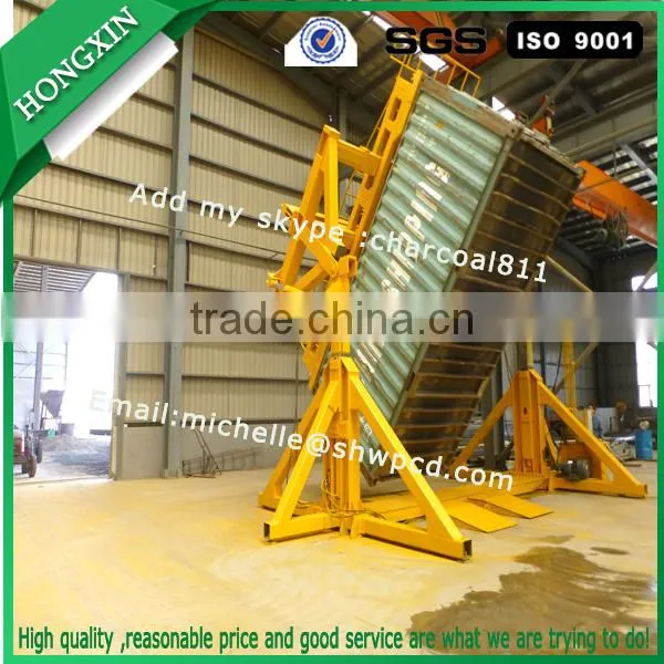 Stationary Hydraulic Container Tilter, container tilter machine