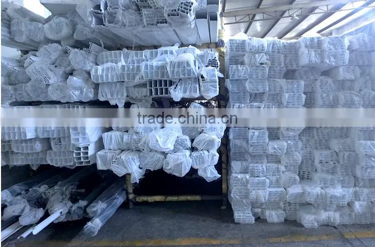 plastic galvanized steel garden fence outside pvc steel lawn fence