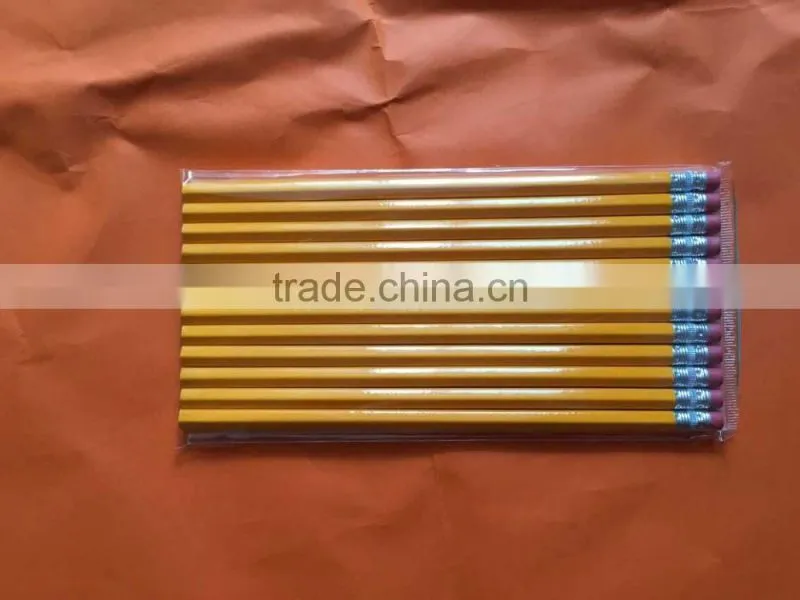 wholesale sketch wooden HB pencil set