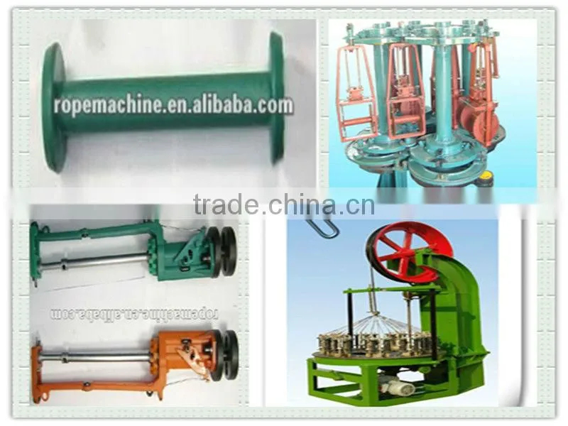 Rope braiding machine/diamond braided rope machine