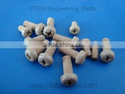 PEEK plastic screws