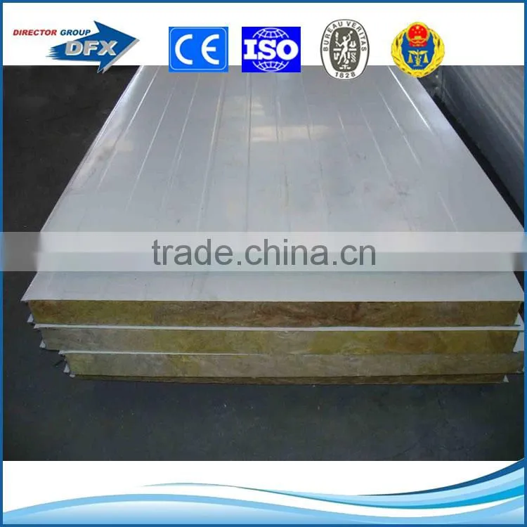 zinc coated color steel circular lightweight prefabricated wall panels