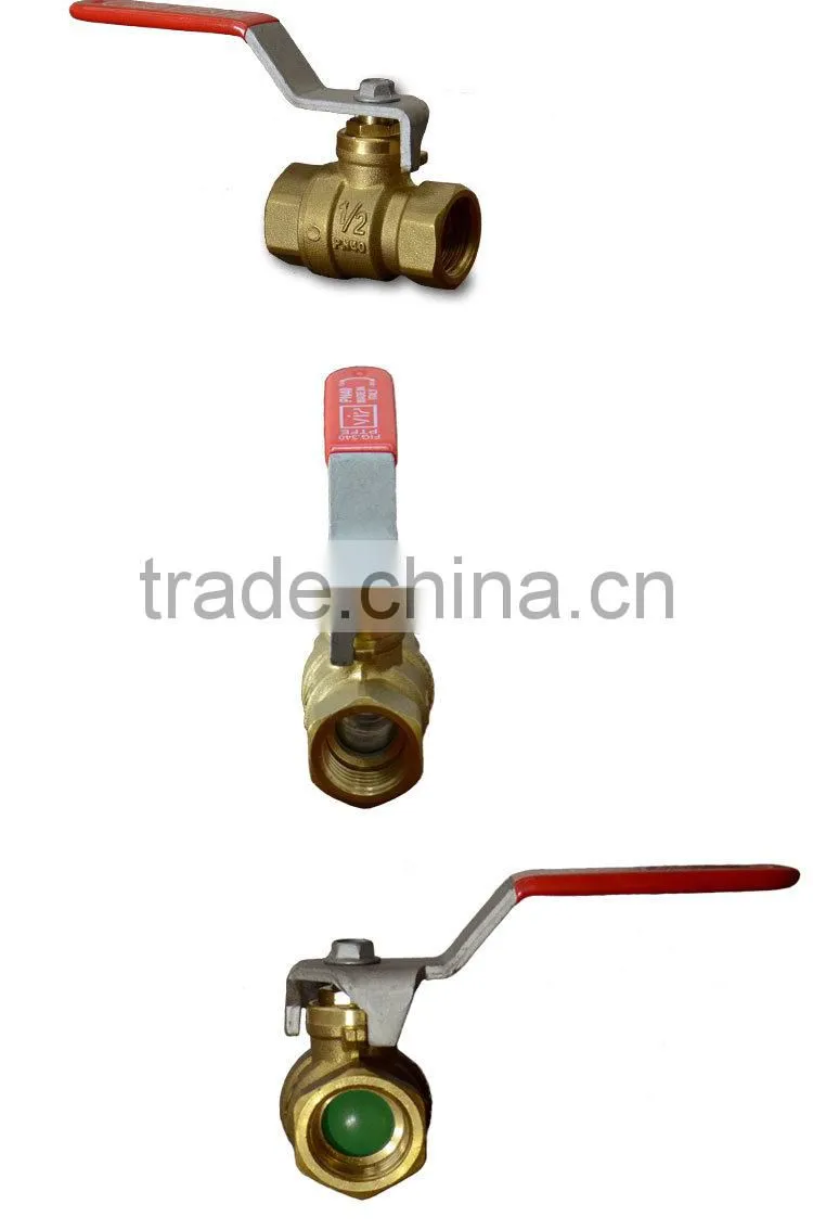 Forged NPT full port brass ball valve with new bonnet steel handle CSA FM UL CUPC AB1953 NSF61