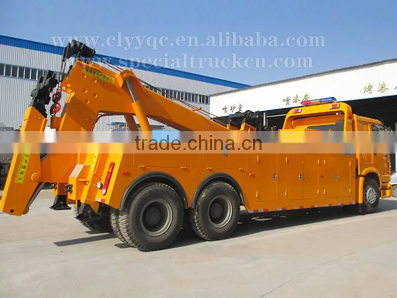 SINOTRUK HOWO 6x4 wrecker tow truck for sale
