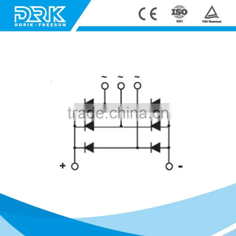 MDS200A three phase rectifier bridge