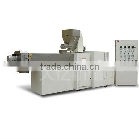 Double screw extruder for flour food/ crisp chips