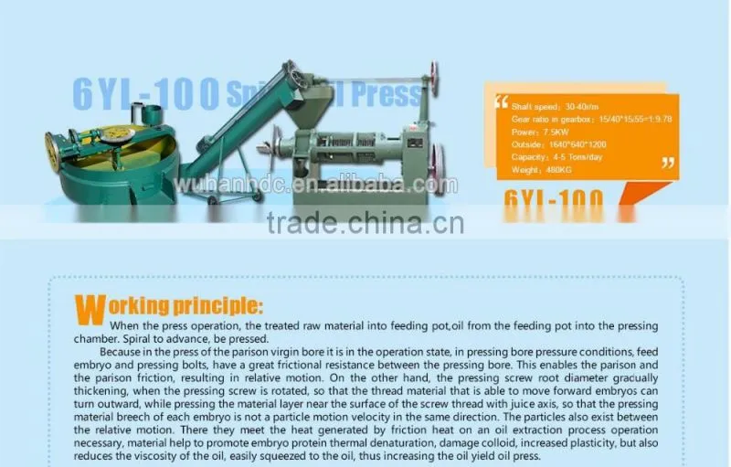 Automatic canola oil squeezing plant rapeseeds oil machinery manufacturers in China