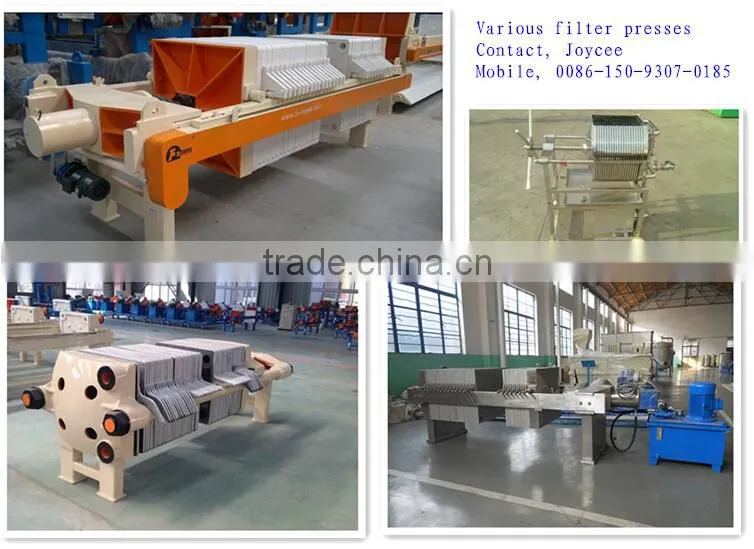 waste treatment technologies, filter press with cast iron plate