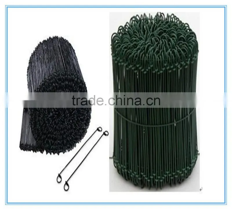 black annealed bag tie wire/Loop tie wire made in china