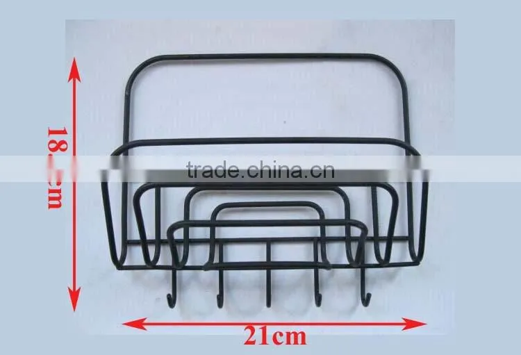Wall hanging 5-Tier Letter & Magazine Rack And Keys Holder