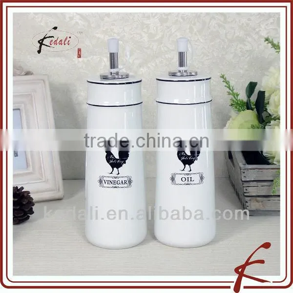 crab shape ceramic salt pepper set