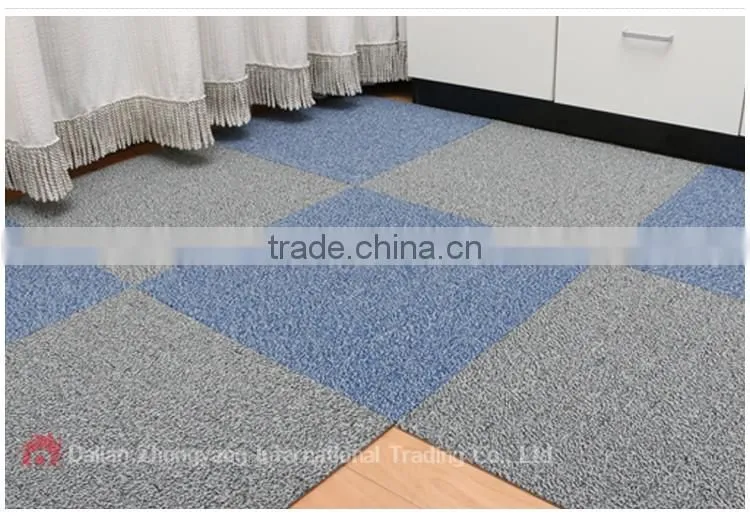 new design conference hotel room anti-slip attachable office carpet tile