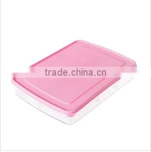 Wholesale Stock Small Order Kitchen Plastic Food Seal Crisper Box