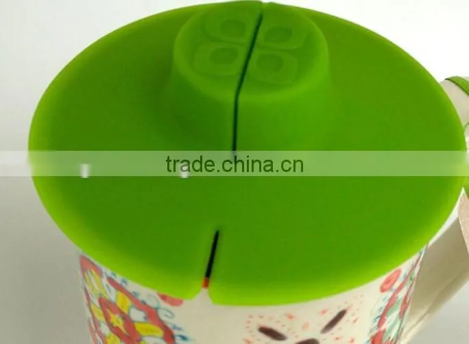 silicone cup cover secure tea bag holder