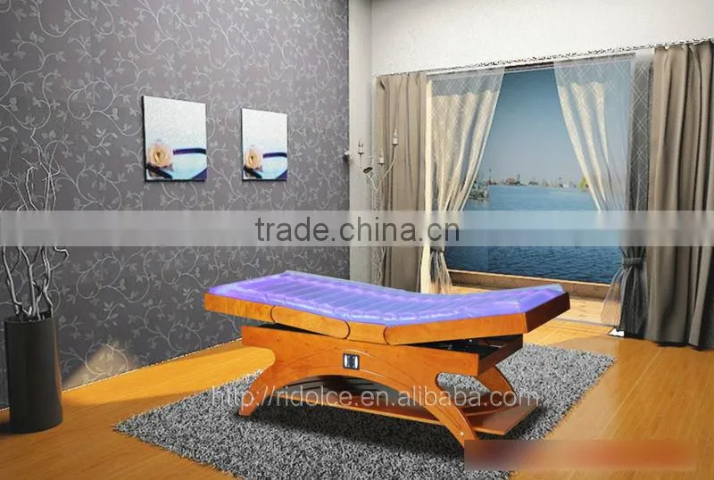 Wood multi functional therapy SPA Steam Bed Beauty bed used electric massage table DS-Z09D10
