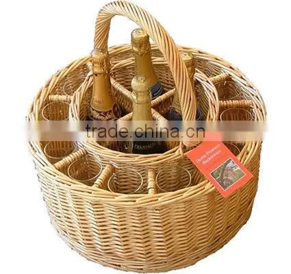 willow handmade disposable white wicker tray