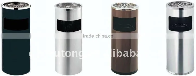 Newest design Hotel passageway ashtray rubbish bin