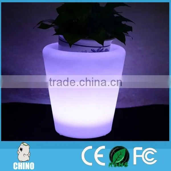 Wireless RGB color LED Flower pot /Ice Bucket