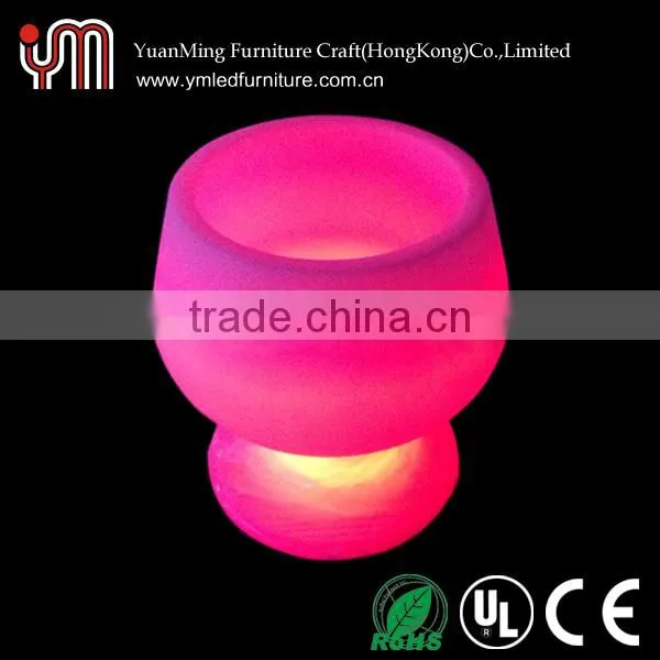 square lighting cooler/ice square container/led ice bucket