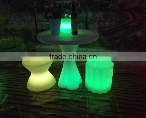 popular led luminous tree shape bar stool, fashionable led bar chair