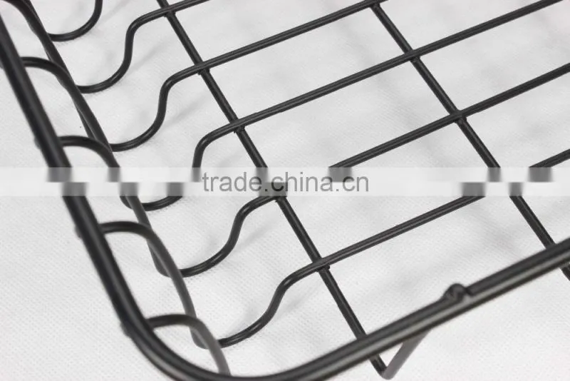 545-7 kitchen wire kitchen sliding cabinet iron storage basket