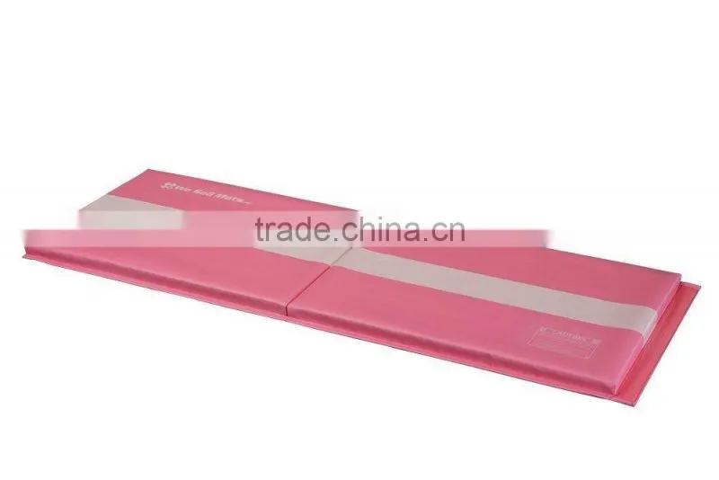 Pink Portable Cartwheel Exercise Tumbling Mat