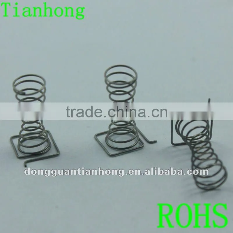 metal compression springs with diffrerent surface treatment