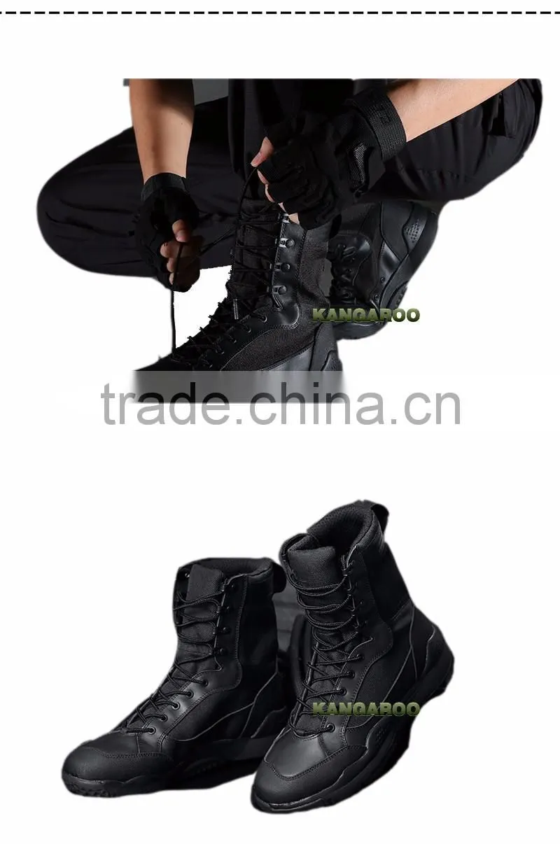 New Model Biker Army Boots Shoes For Men