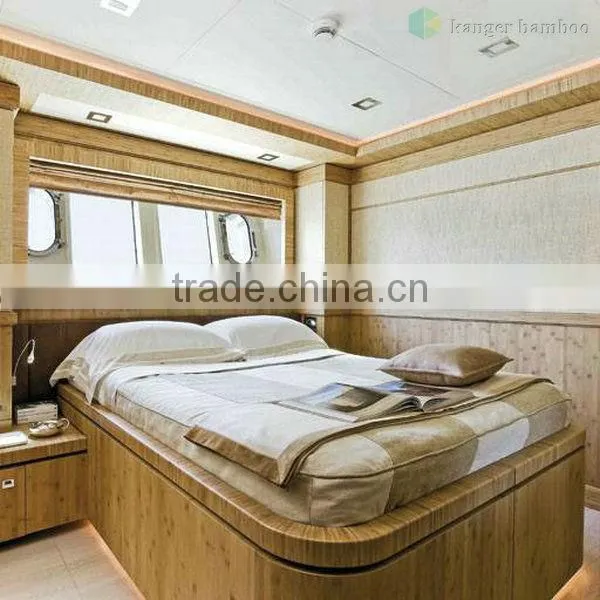 kanger vertical carbonized bamboo veneers cheap board for bedroom bedside cabinet