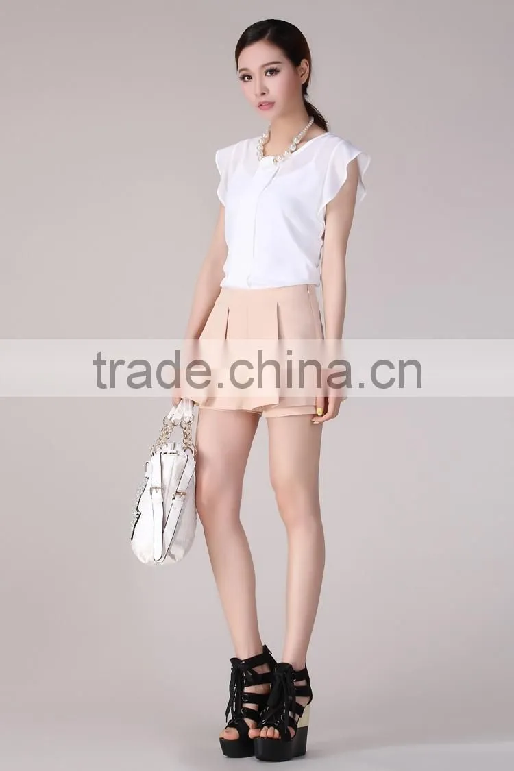 Women's Casual Loose Chiffon Vest Tank T Shirt Blouse Tops