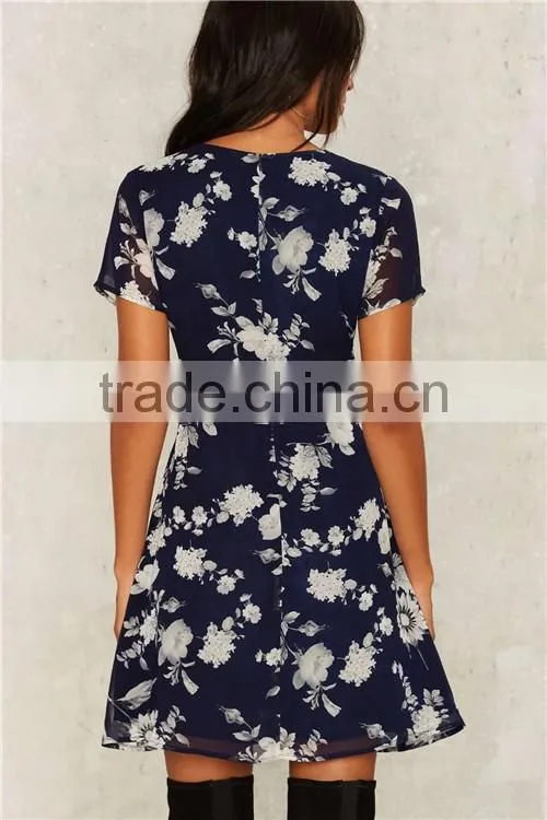 2017 Fashion design Fit & Flare girls' dress for fashion women