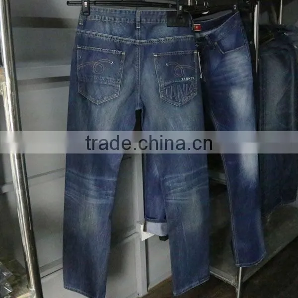OEM wholesale high quality denim jeans women