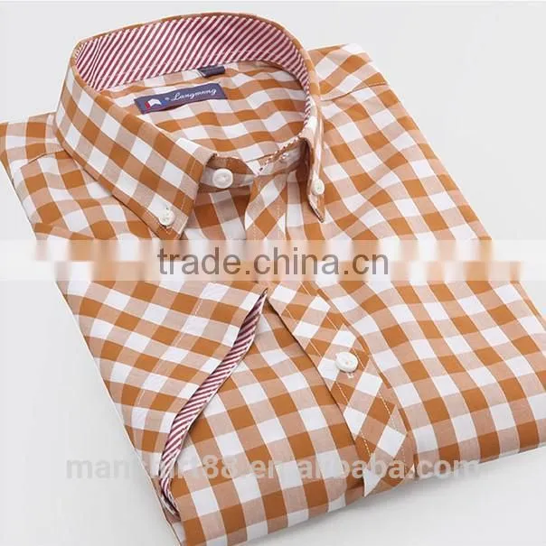 short sleeve button down big plaid summer shirt