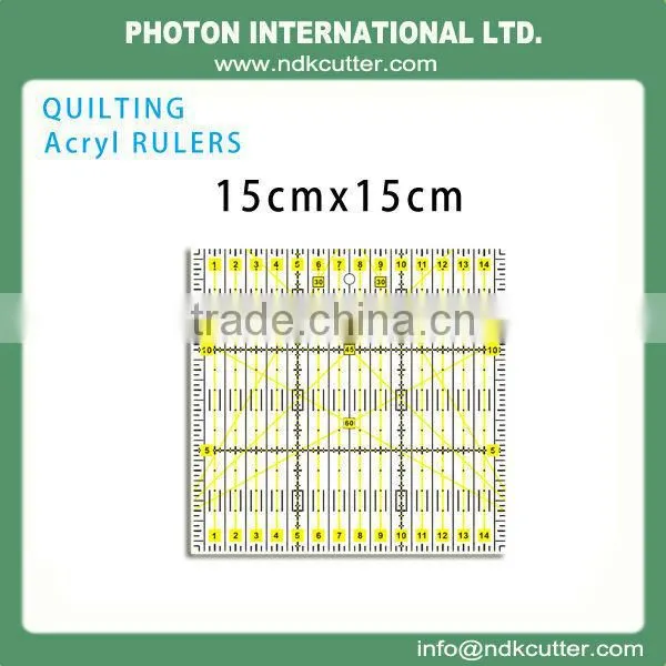 Quilting & sewing Ruler 15x15cm