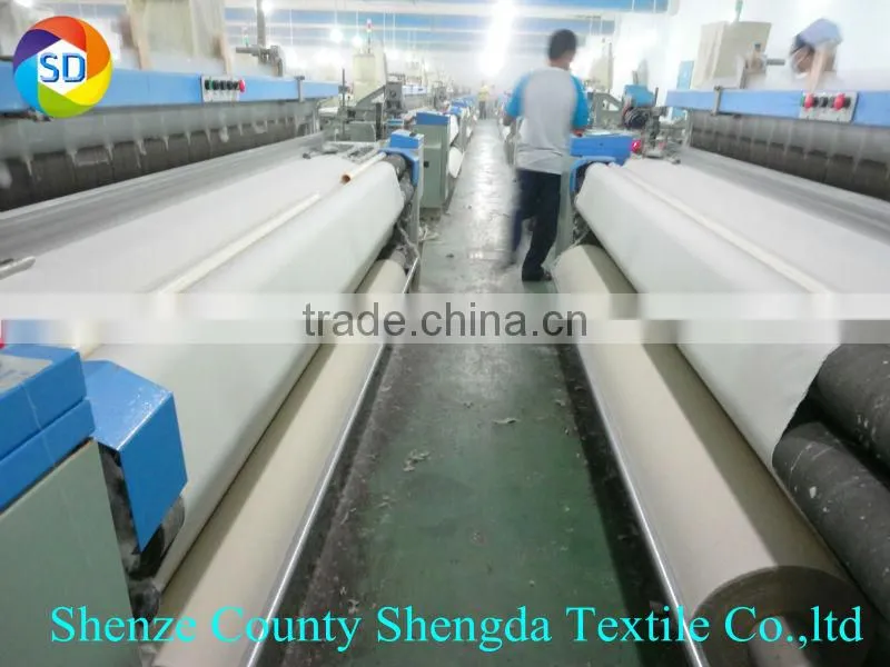 30*30 78*65 cotton fabric for bed sheet in roll