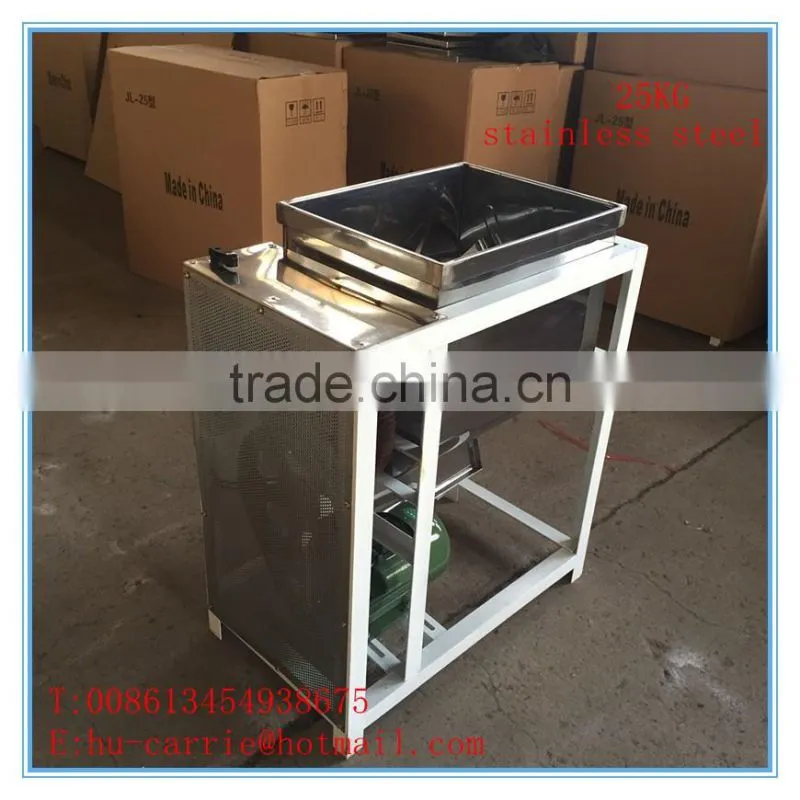 Popular 25kg stainless steel dough Mixer with safe net