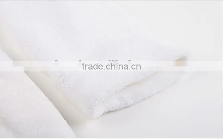 hotel croal fleece bathrobe, nantong hotel textile