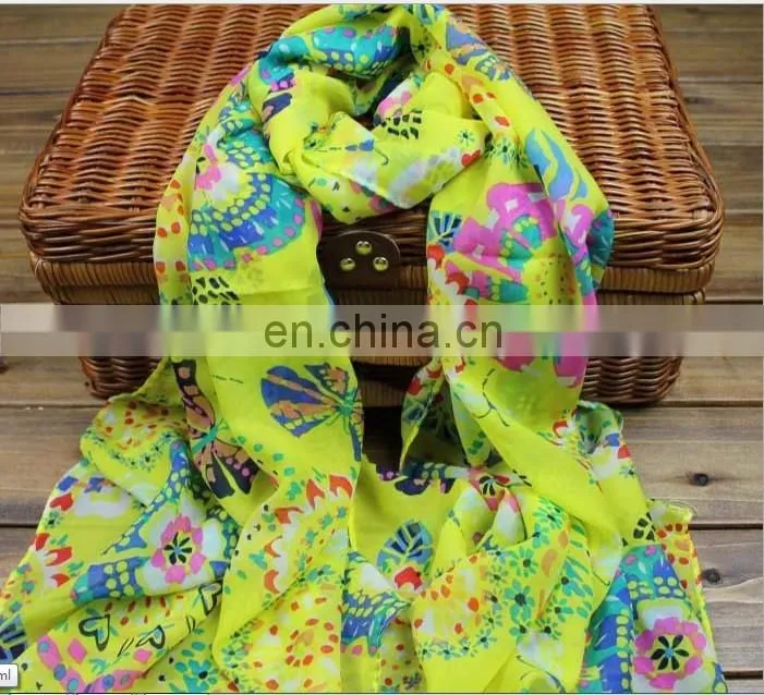 fashion wholesale chiffon scarf