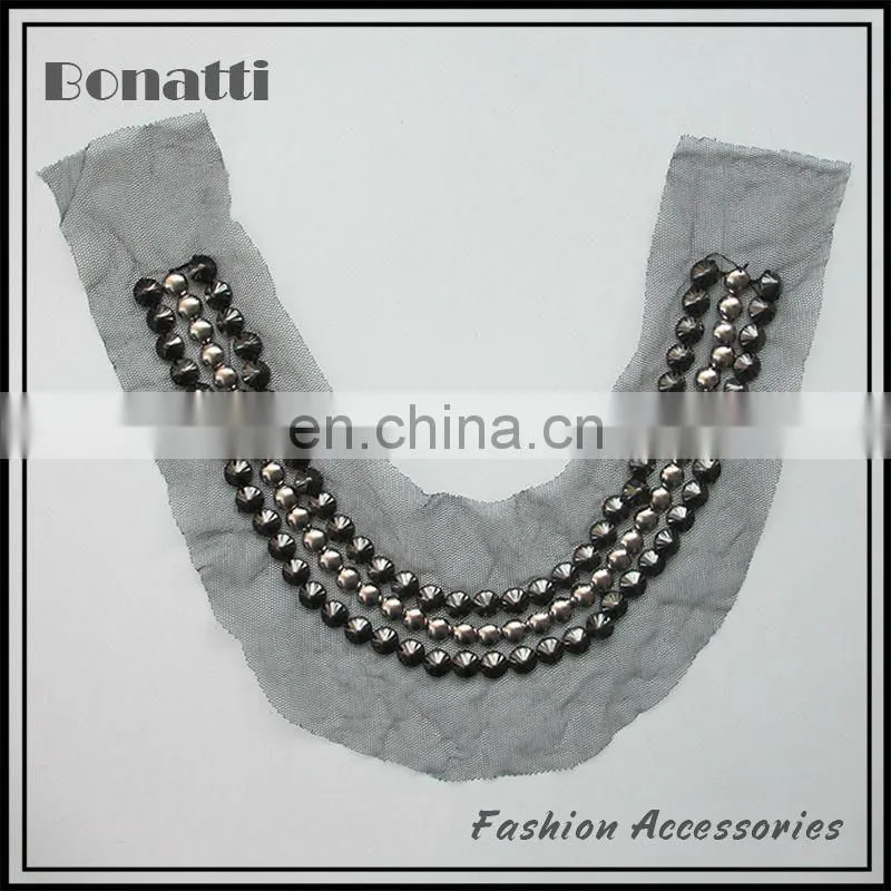 U shape neckline trim, latest fashion neck trim