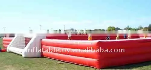 factory price hot selling inflatable playground football pitch