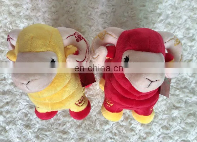 HI EN1/2/3 China plush toy factory custom stuffed sheep plush toy for children