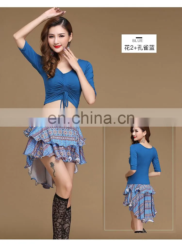 T-5180 Fashion modal and milk silk belly dance wear