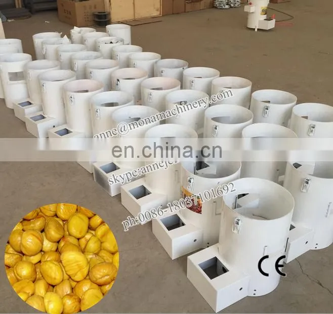 Automatic Electric Chinese Chestnut Skin Peeling Machine/ Commercial Chestnut Skin Removing Machine