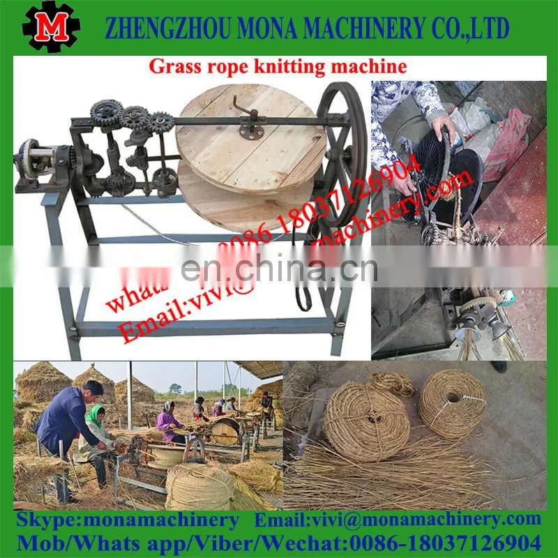 Wholesale straw rope making machine /knitting machine/weaving machine